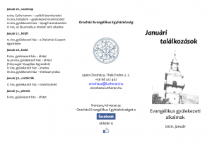 Találkozások Január